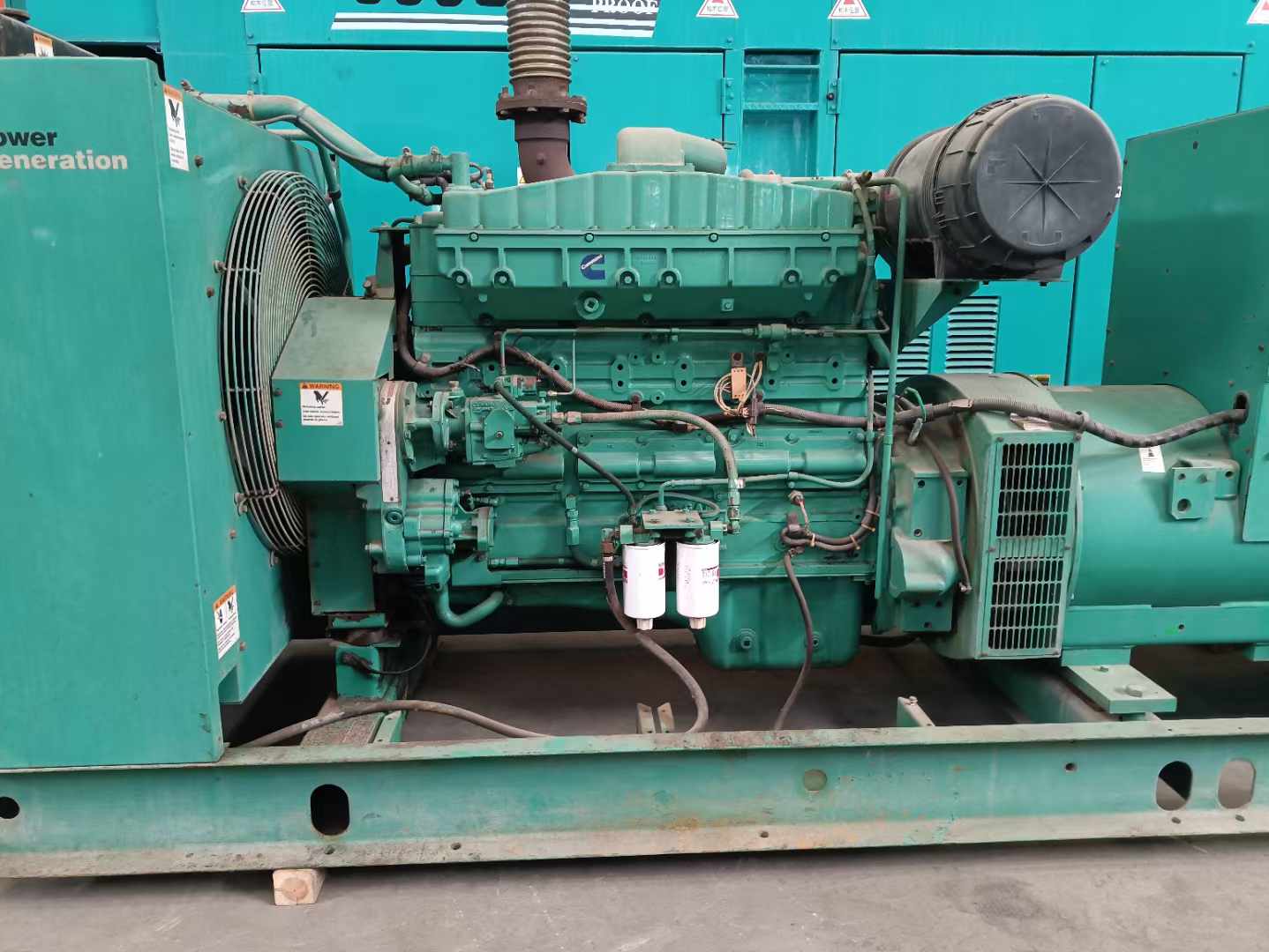 西安过载会对 600kW 柴油发电机组造成哪些损害？